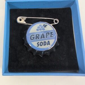 Disney Pixar Up Grape Soda Bottle Cap Pin Ellie Badge Trading Pin NEW